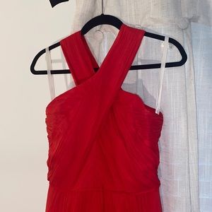 Red prom dress
